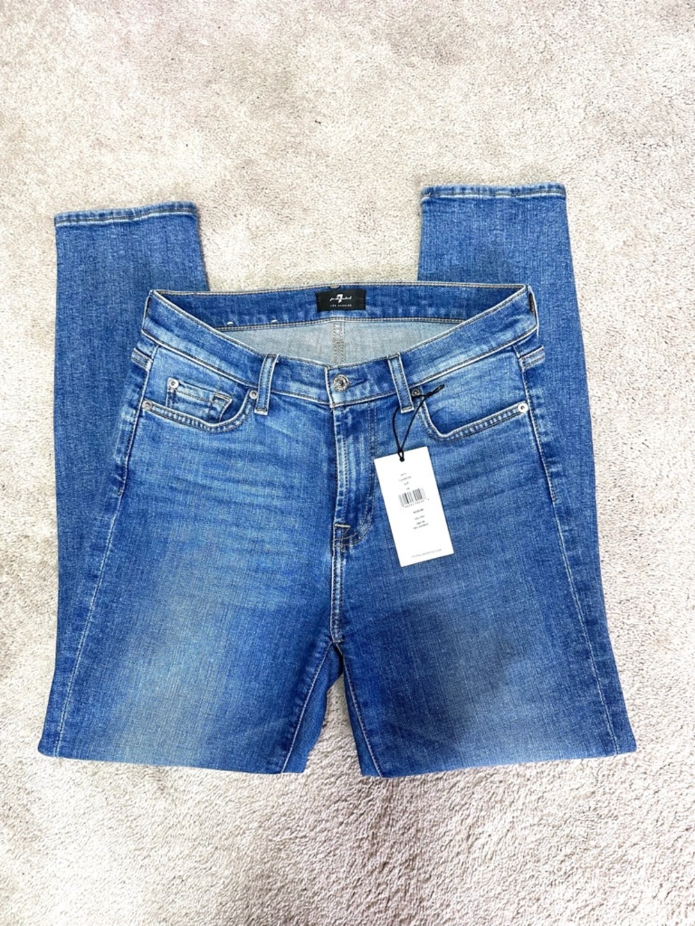 7 For All Mankind The Ankle Skinny Jeans NWT